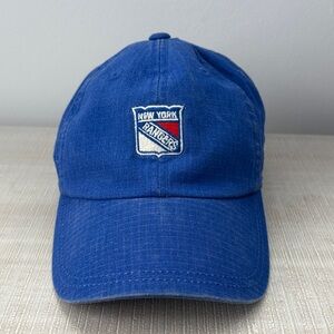 New York Rangers Hat Adjustable One Size Fits All